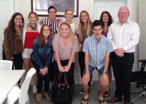 University Of Georgia Students At Veterans Aid