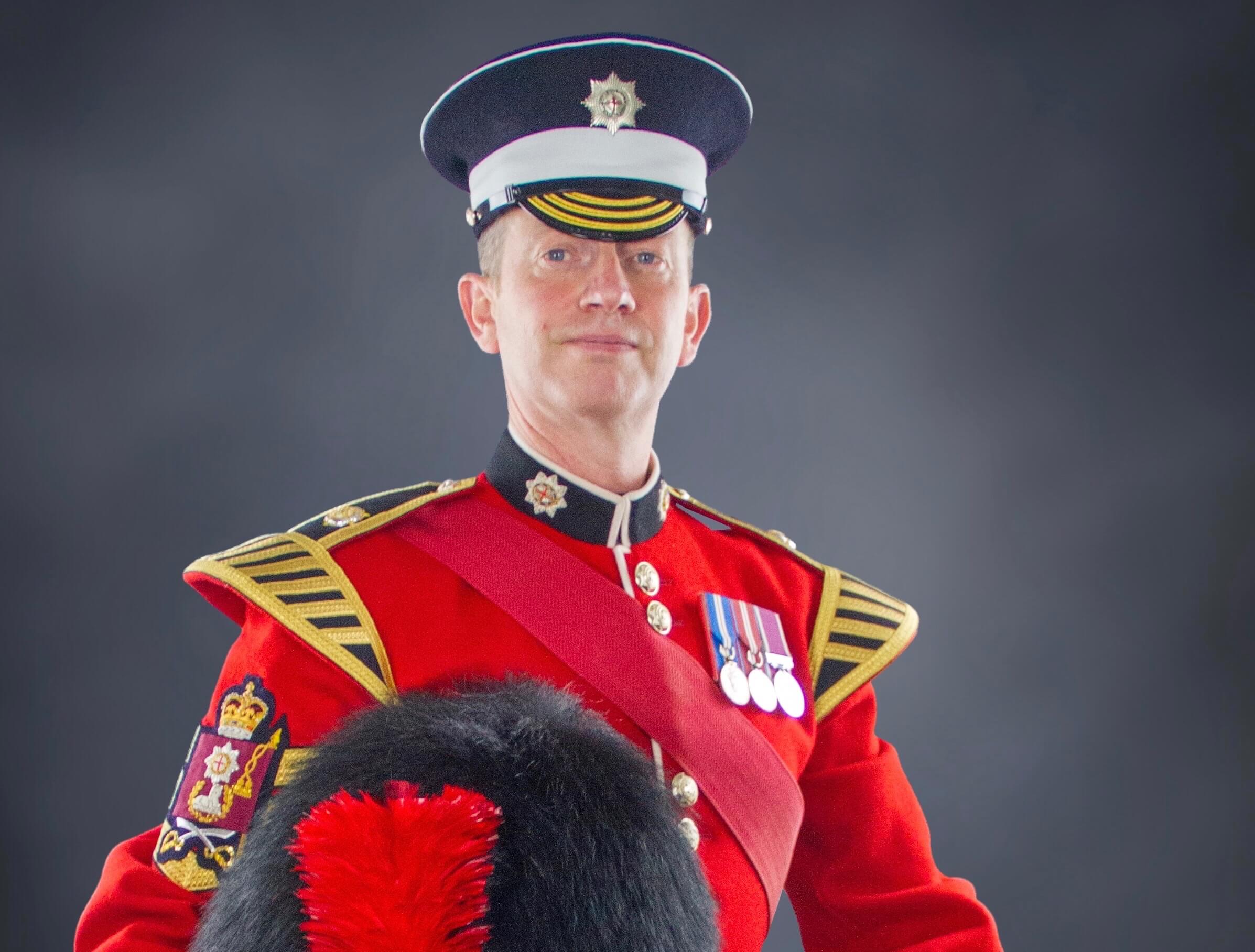 Colour Sergeant Darren Hardy