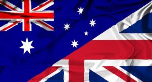 Australia UK flag
