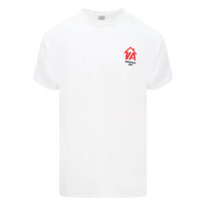 Veterans Aid White T-shirt