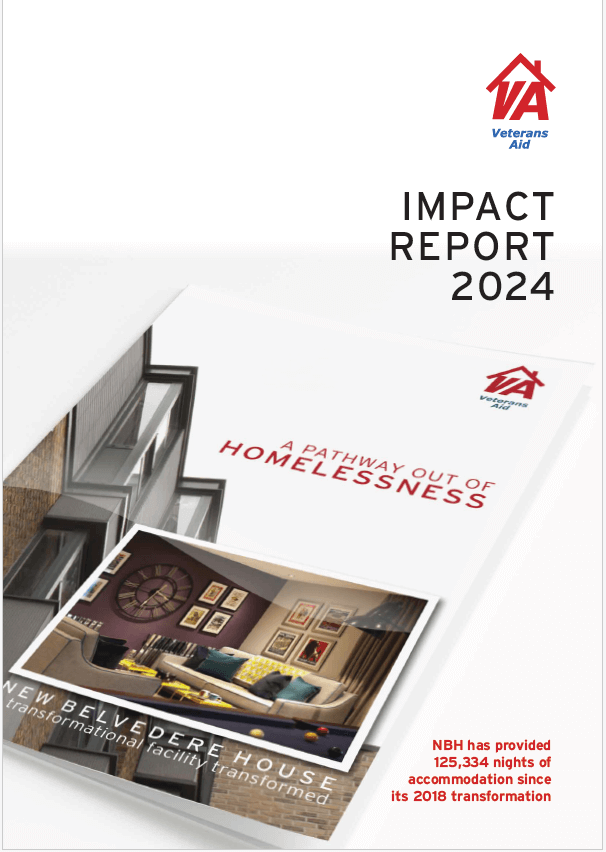 Veterans Aid Impact Report 2024 front cover