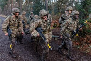 HAC soldiers on exercise