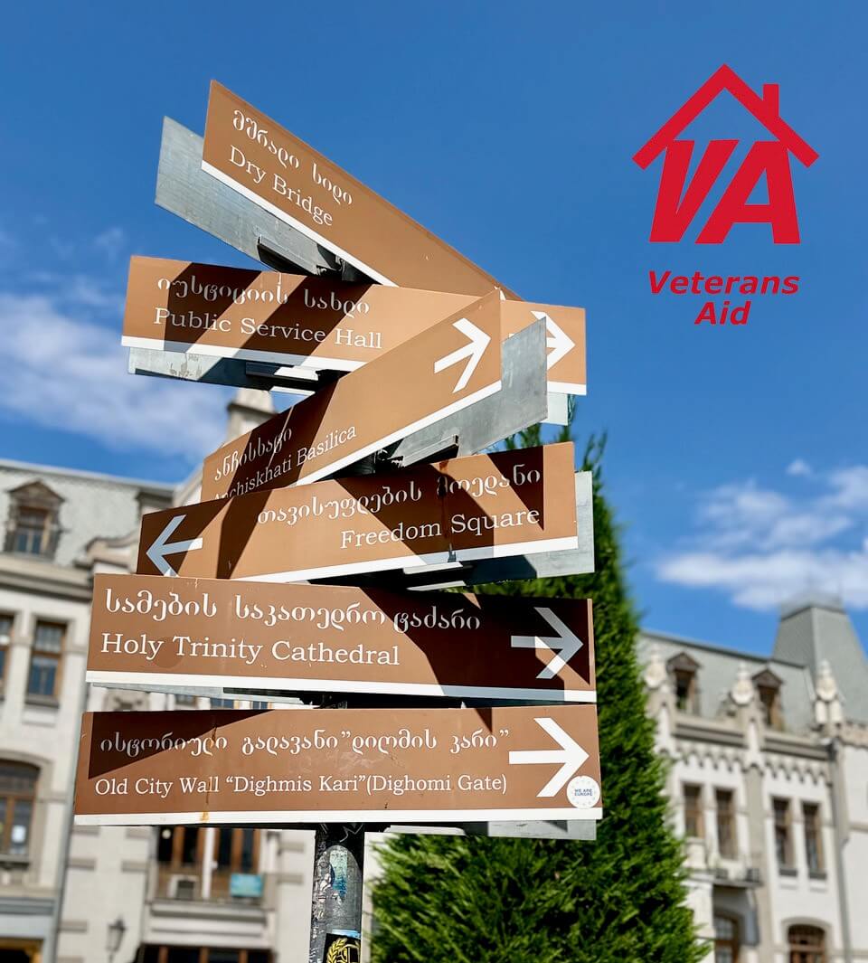 Tbilisi street sign 